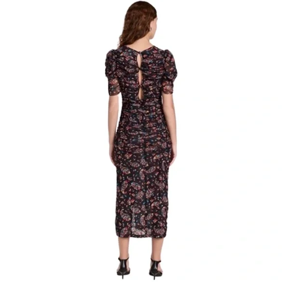 NWT $168 Free People Brielle Twilight Combo Midi Dress XS, S, M - Picture 11 of 17